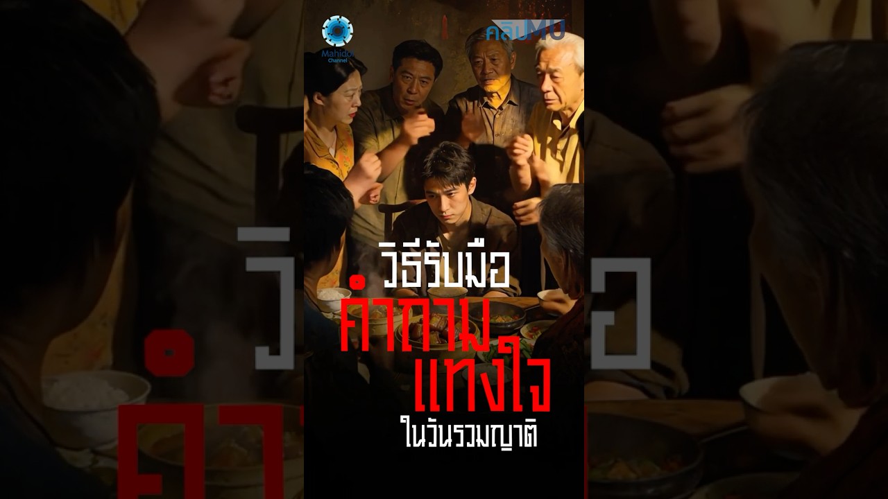 วิธีรับมือคำถามแทงใจ ในวันรวมญาติ | คลิป MU