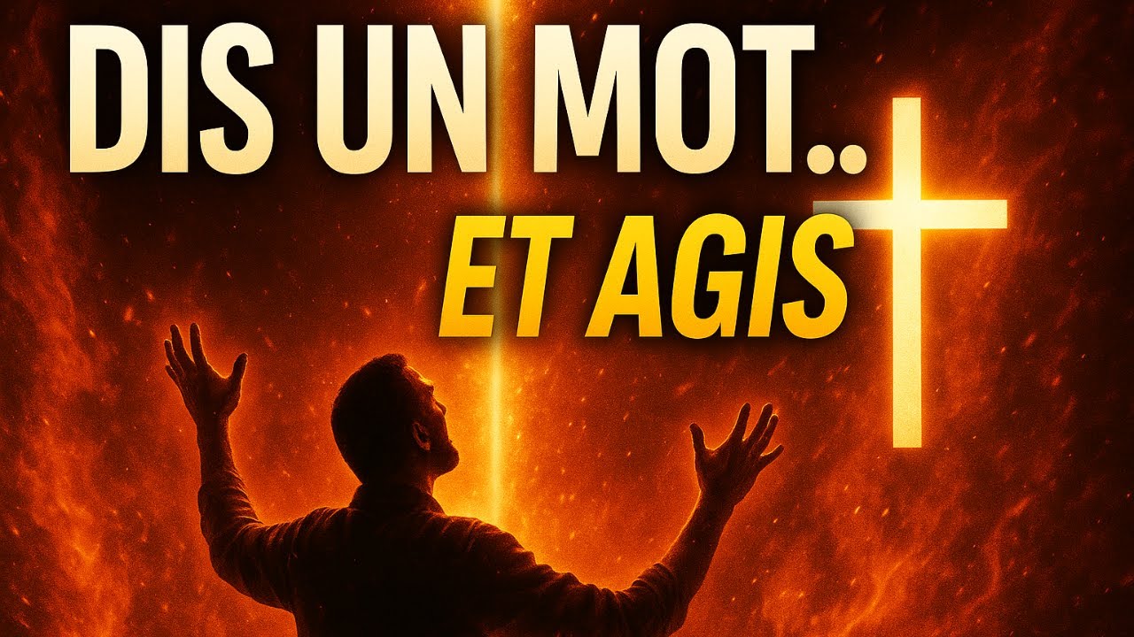🔥  DIS UN MOT… ET AGIS ! | Prière de Puissance de Feu & Miracles et Percée Spirituelle 🔥