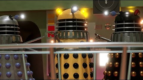 TARDIS Spotted - Original Dalek Animation