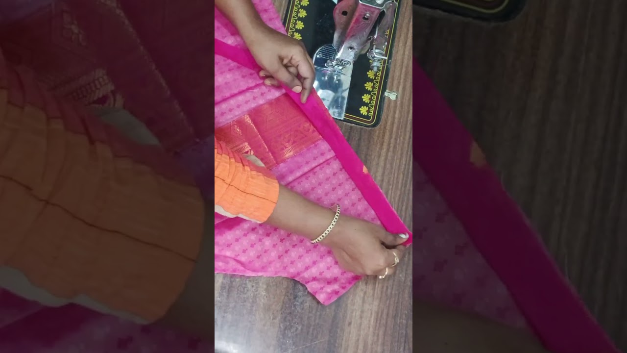 Simple High neck blouse stitching..💁