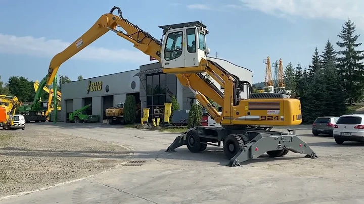 Koparka przeładunkowa Liebherr A924C Litronic 2011r.