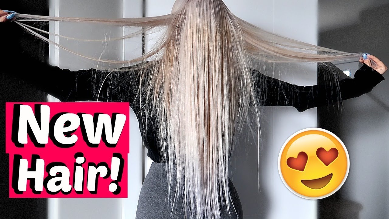 I FINALLY got permanent hair extensions! 