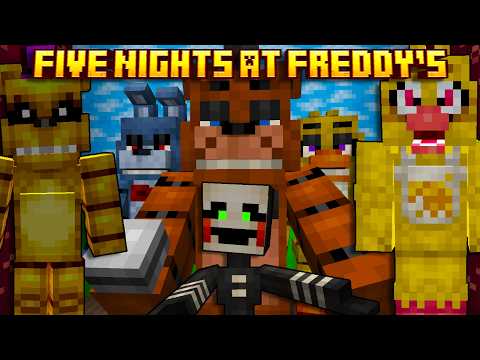 THIS VANILLA-STYLED MINECRAFT FNAF MOD GOT A MASSIVE UPDATE! (Generic FNAF Mod Showcase)