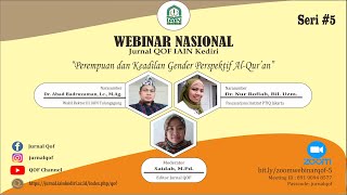 PEREMPUAN DAN KEADILAN GENDER PERSPEKTIF AL-QUR'AN