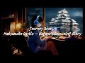 Relaxing With lofi hip hop radio🏯Snowy Matsumoto Castle & Fireflies : 1-Hour Best Sleep Mix🌨️🌌
