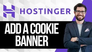 How to Add a Cookie Banner in Hostinger Website Builder