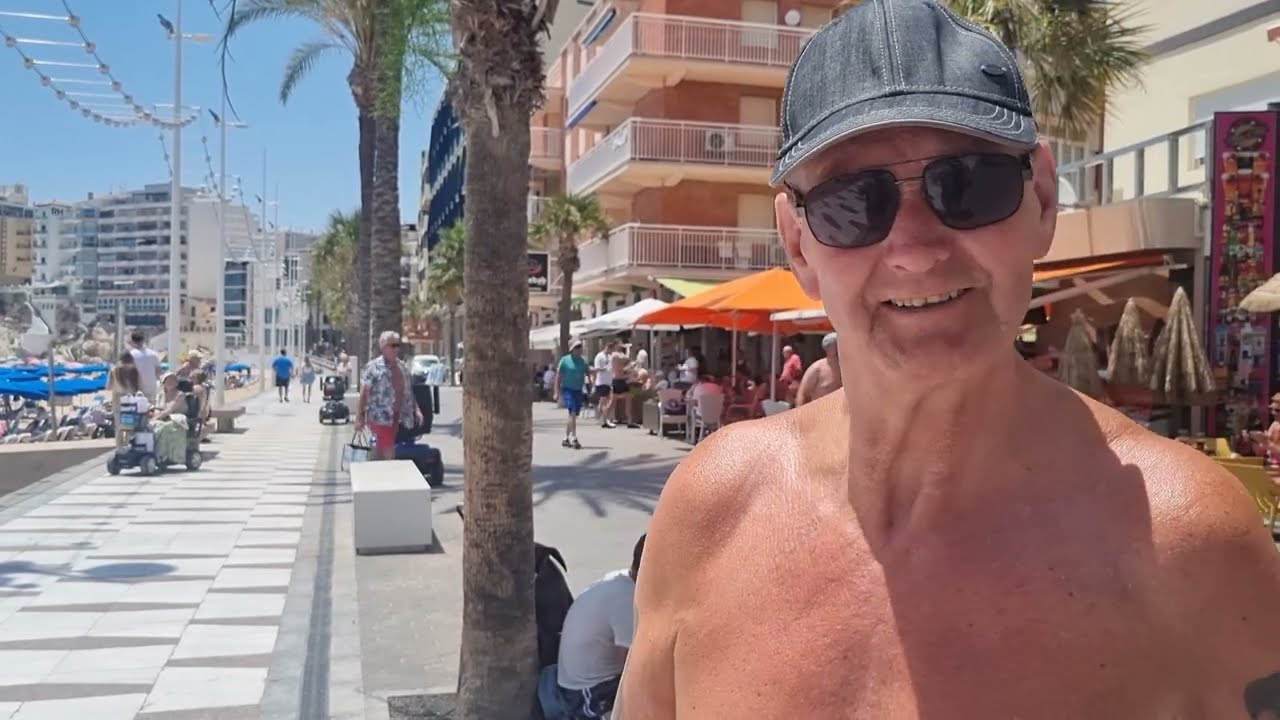 BENIDORM - BEWARE It's HOT in June...