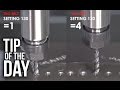 Faster Tapping with Setting 130 – CNC Milling Haas Automation Tip of the Day