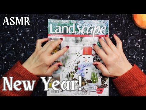 ASMR | Happy New Year! Browsing January's Landscape Magazine in a Whisper!