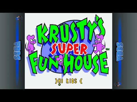 Прохождение Krusty’s Fun House (Sega) 1992