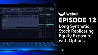 Webull Options Trading Series | Ep. 12: Long Synthetic Stock Replicating Equity Exposure with Option