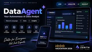 DataAgent – Autonomous AI Data Analyst | iQOO Hackathon 2026 | Team ZERITH