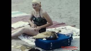 8mm Home Movie Baby at the Beach