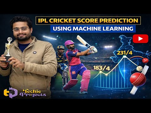 IPL Cricket Score Prediction using Machine Learning | Python Projects for Resume