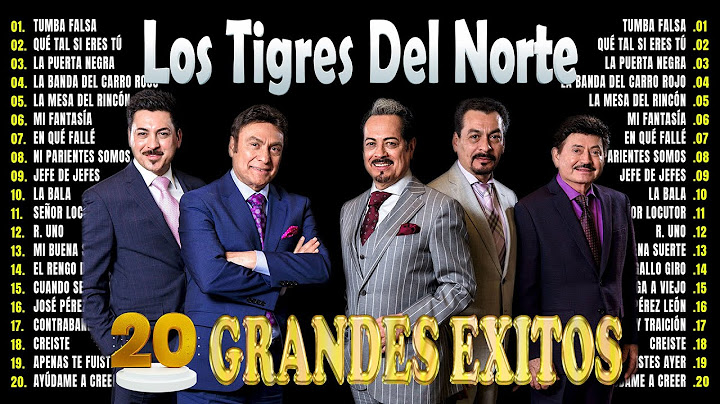 Los Tigres Del Norte - 1 Hora de Éxitos de Corridos de Los Tigres del Norte - RECUERDOS DEL AYER