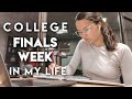 college week in my life: FINALS WEEK at uw-madison