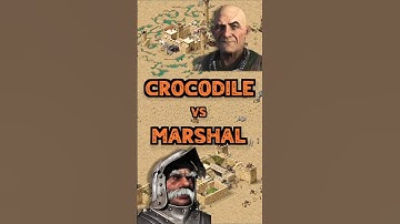 Crocodile vs Marshal | Stronghold Crusader: DE #strongholdcrusader #gameplay #rts #fireflystudios