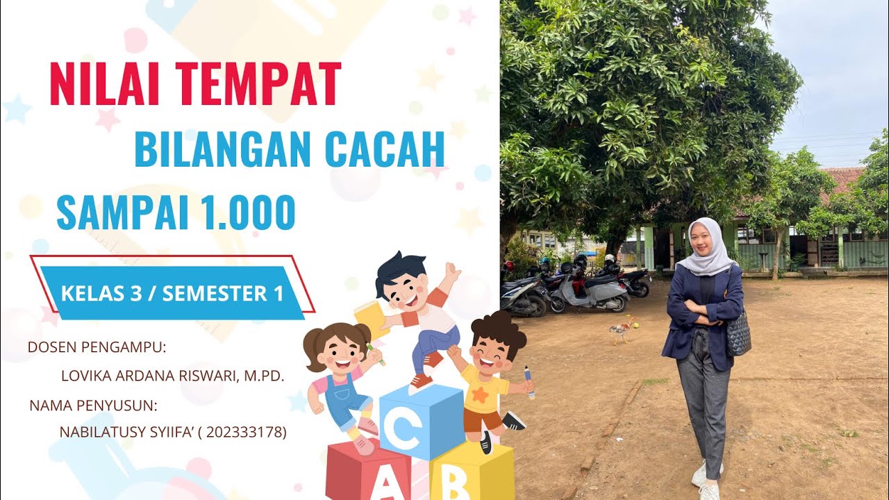 Video Simulai Mengajar Matematika- Nilai Tempat Bilangan cacah Sampai 1.000