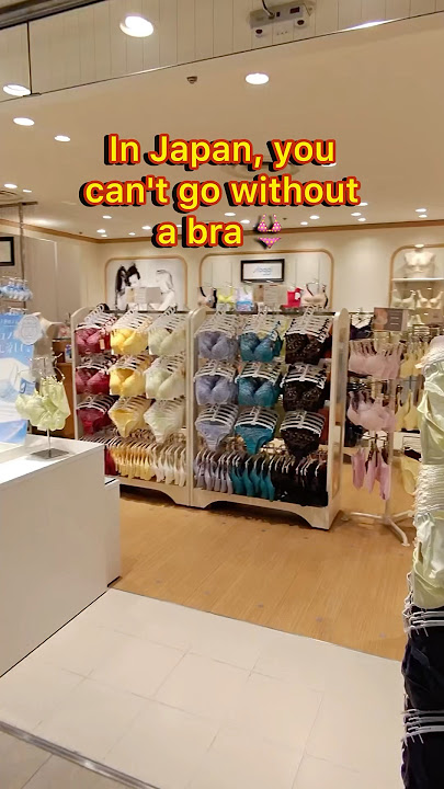 In Japan you can't go without a bra? 🫣🚫 #japan #tokyo #japanese #shorts