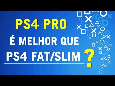 PS4 PRO vs PS4 FAT/SLIM | TEM MUITA DIFERENÇA ? ENTENDA ..