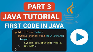 Java Tutorial Part 3 | Writing Your First Java Program – Hello World Explained