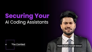 Securing AI Coding Assistants: Data Poisoning, Prompt Injection & MCP Guardrails (Rajeev Ravi)