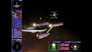 TOS Federation Fleet vs Romulan Fleet | Remastered v1.2 | Star Trek Bridge Commander