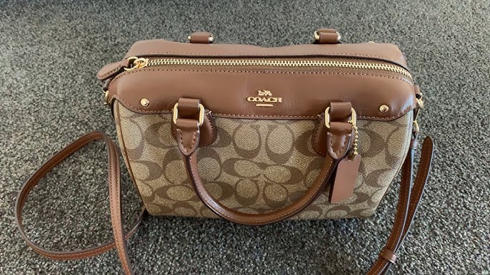 COACH Signature C Mini Bennett Satchel Bag, Reveal, Review