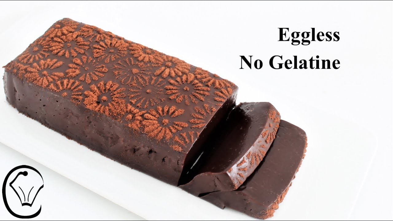 Mousse Pudding Cake - Silky Smooth Luscious Malt Chocolate Milo! EGGLESS! NO Gelatine