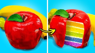 Kue atau Palsu 🎂🍎 Ide & Resep Dekorasi Kue yang Luar Biasa