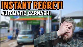 £7 Cheap Drive Thru IMO Automatic Carwash Reaction Video ! Are They That Bad? #fail #autodetailing screenshot 4