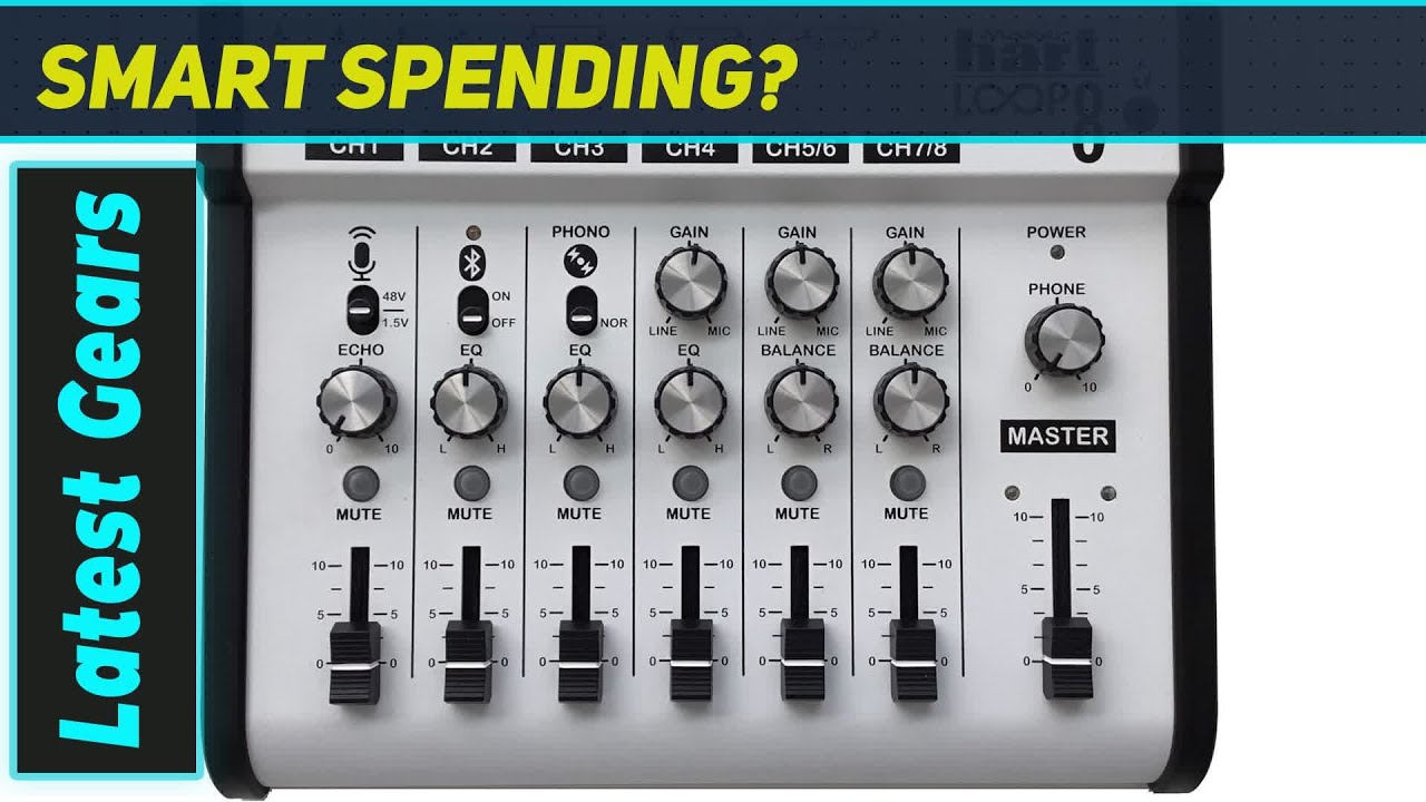 Maker hart Loop Mixer 8: The Ultimate Compact Mixer for Every