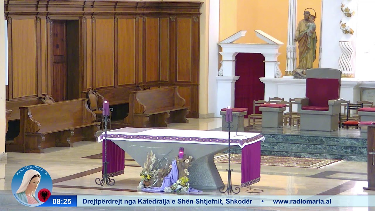 Mesha e shenjtë nga Katedralja e Shën Shtjefnit Shkodër