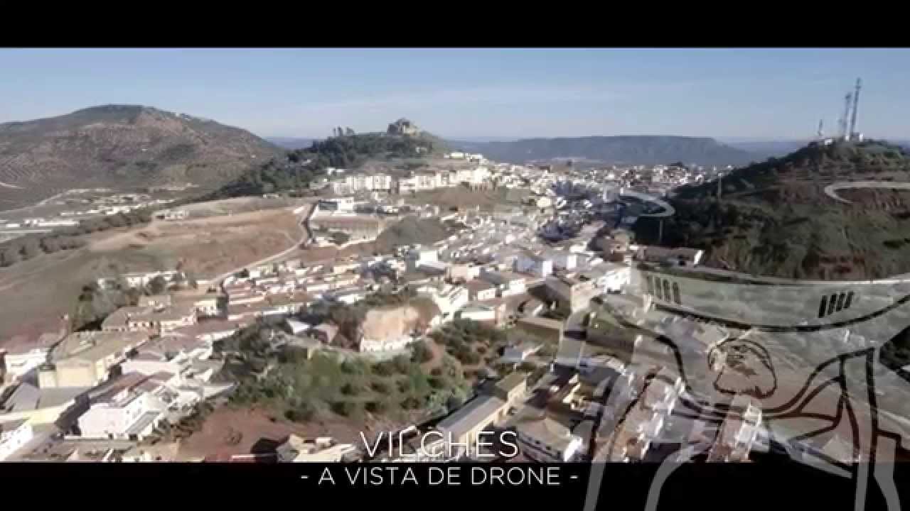 Vilches (Jaén) a vista de Drone