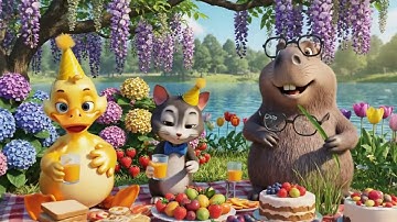 TRẺ EM Mê Tít Biệt Đội Vịt Con Siêu Quậy Lạc Vào Xứ Sở Đom Đóm Đẹp Như Mơ ✨🍊🌈#trending #tiktok #cute