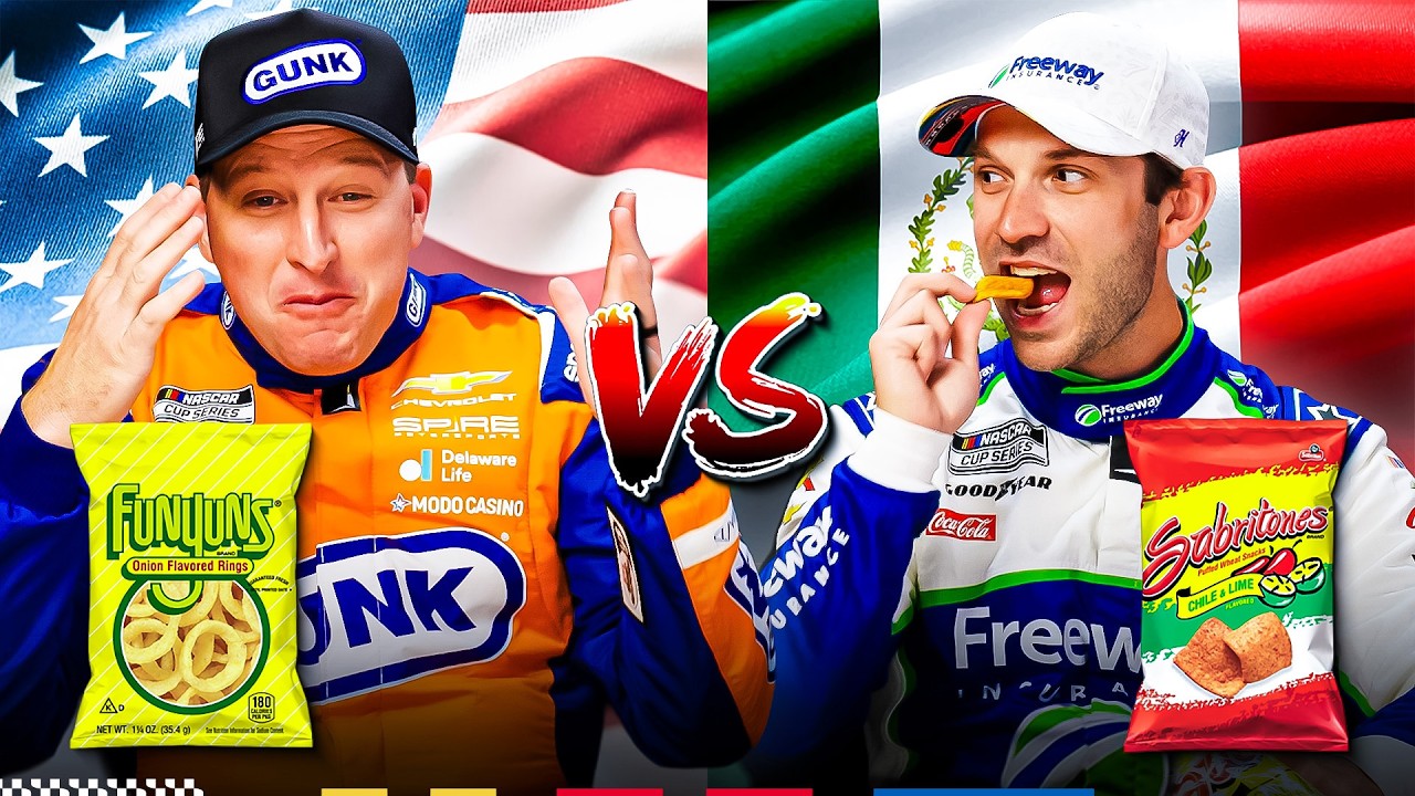 NASCAR SNACK WARS: America vs. Mexico