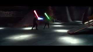 Битвы Star Wars: Оби-Ван & Энакин vs Дарт Тиранус (бой 1)
