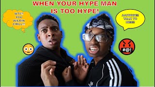 Famous WHEN YOUR HYPE-MAN IS TOO HYPE! | BATTLE RAP PARODY | Jay and Tre Profile
