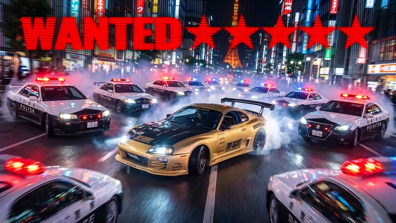 Japan's Most Wanted Street Racer was Finally Arrested…