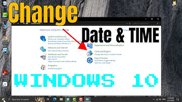 How to Change DATE And TIME In WINDOWS 10