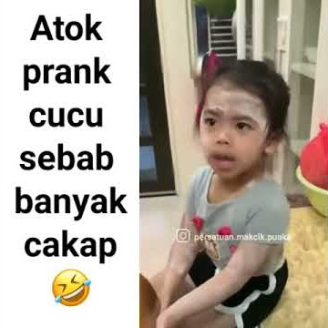 [Atok prank cucu sbab bnyak ckp🤣]