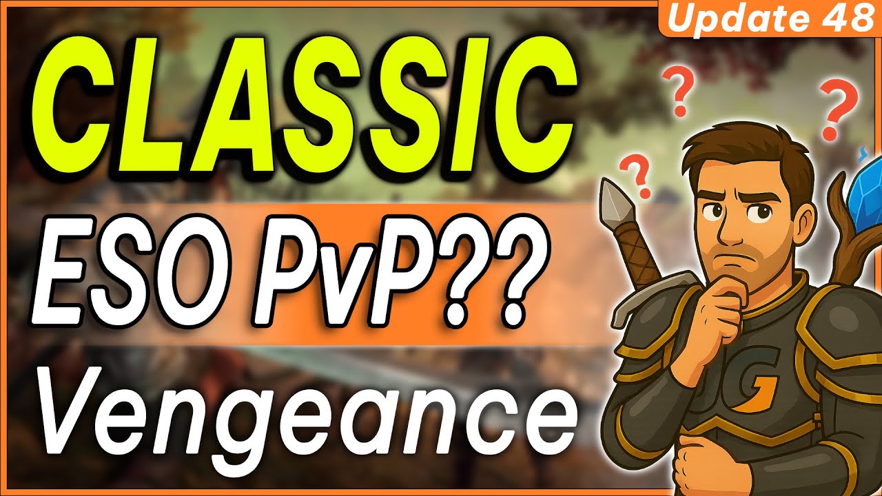 PvP никогда не будет прежним! ESO CLASSIC — PvP-билды и игровой процесс. Обновление кампании «Мес...