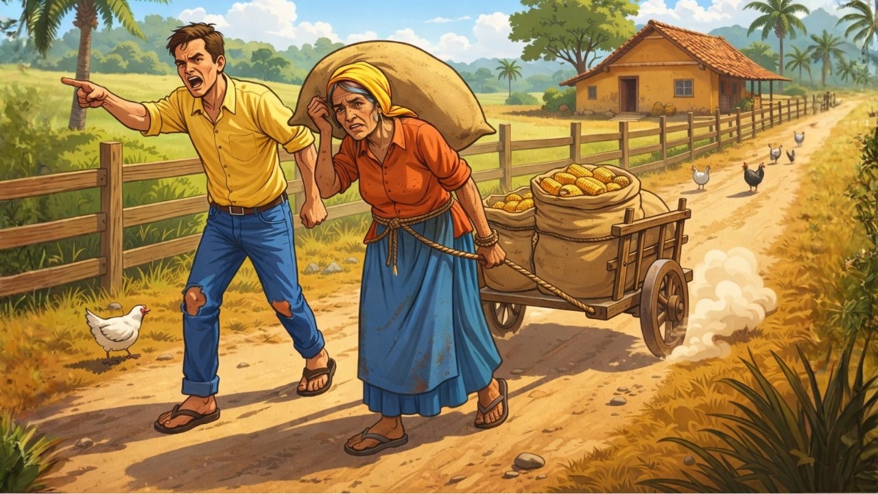 Ele sempre a tratou como BURRO DE CARGA, mas quando a justiça divina a alcançou, ELE GRITOU...