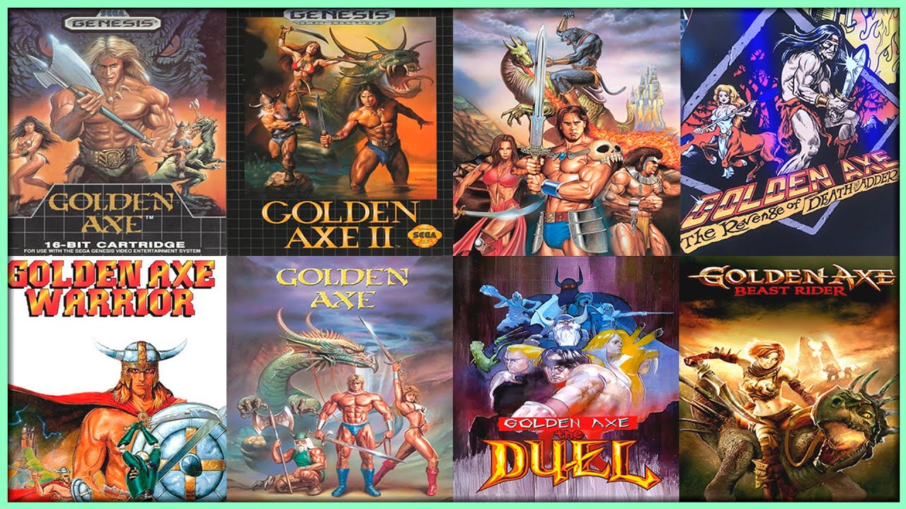 THE GOLDEN AXE GAMES