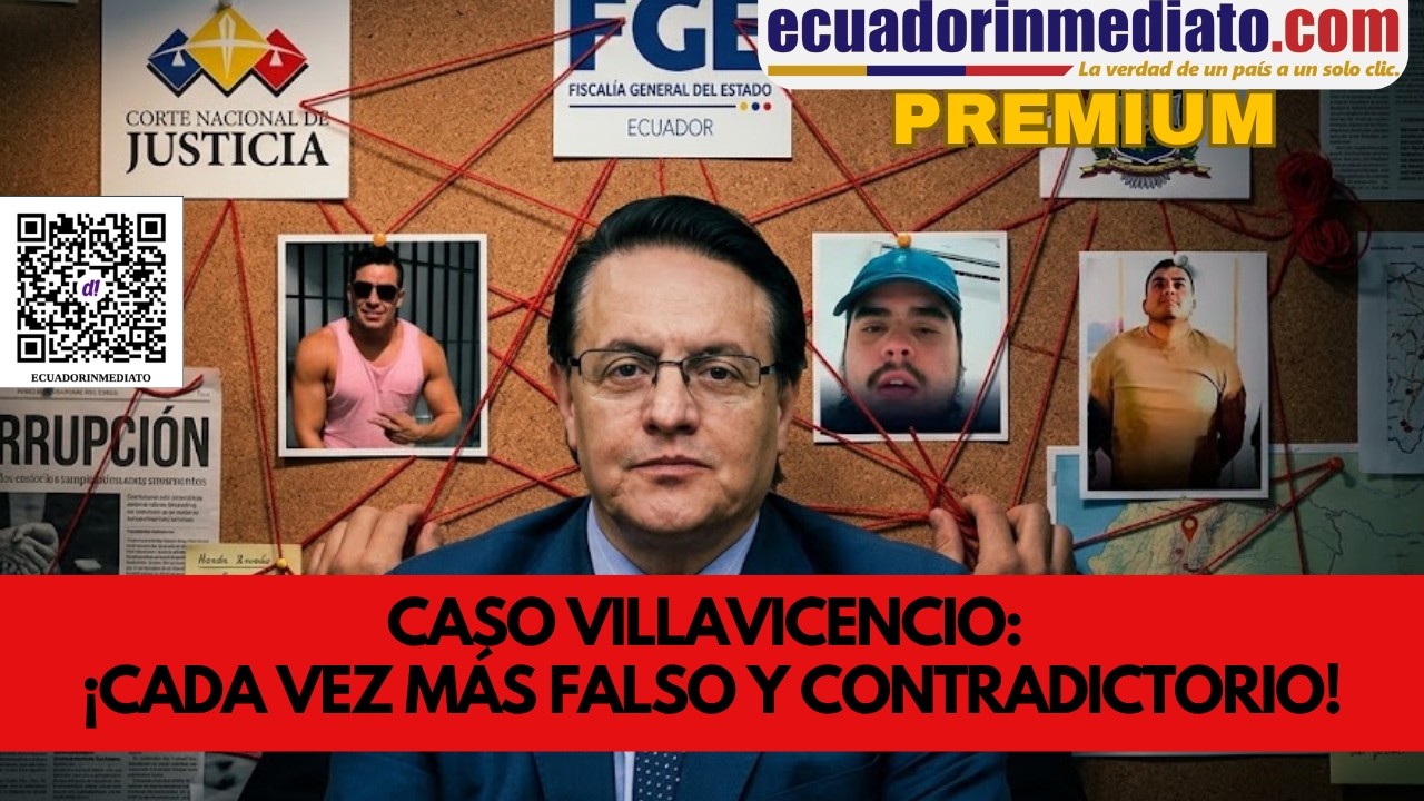 CASO VILLAVICENCIO: ¡CADA VEZ MÁS FALSO Y CONTRADICTORIO!