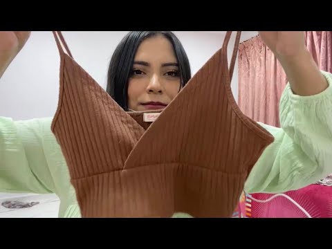 Asmr les muestro ropita para mi bazar 💗✨🌸