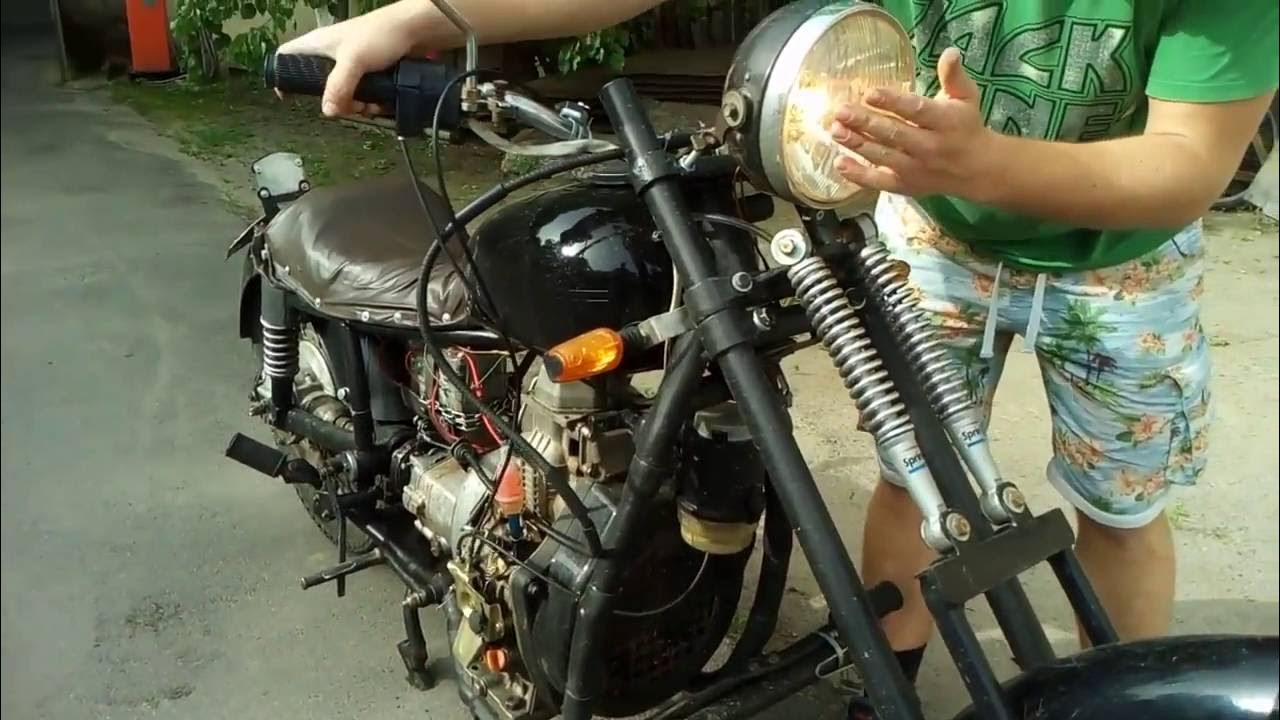 Дизельный мотоцикл d2000