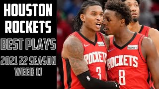 Houston Rockets Best Plays 2021 22 Season Week 11