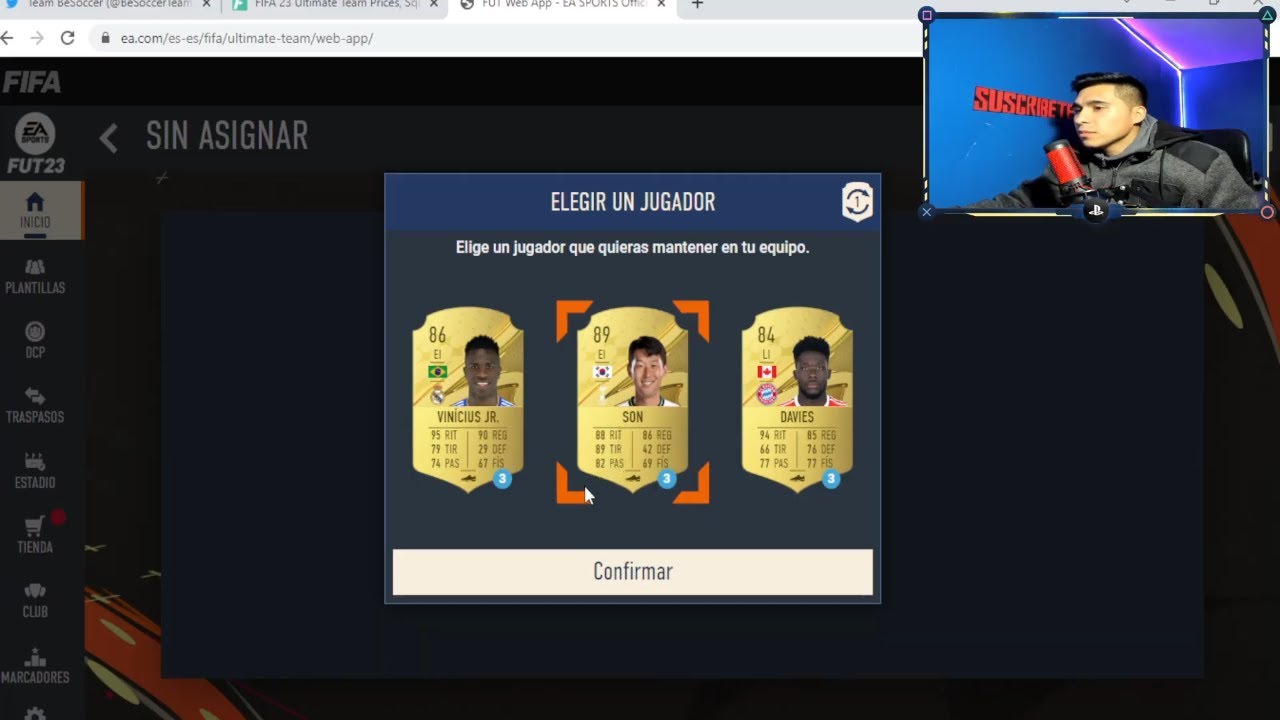 🚨 WEBAPP PRIMEROS SOBRES de FIFA 23