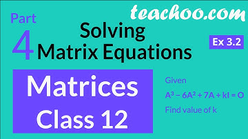 Solving Matrix Equations (Important) - 5+ Tricky Questions - #4 - Matrices Class 12